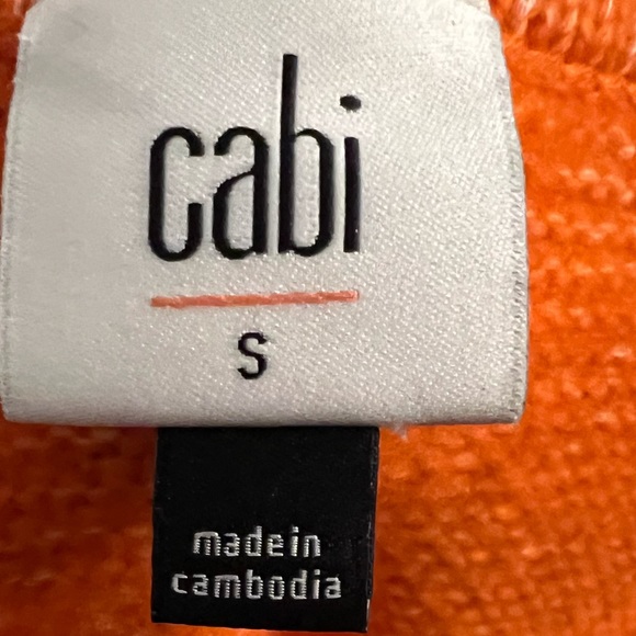 🧶Cabi Orange Knit Sweater🧶 - Picture 2 of 5